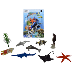 Marine Animals - 9 Piece Set, Small